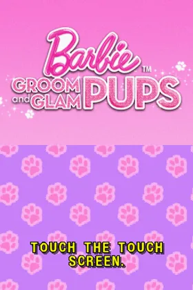 Barbie - Groom and Glam Pups (USA) (En,Fr) screen shot title